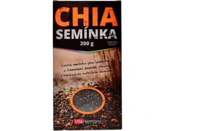 VITAHARMONY Chia Semínka - Chia Seeds 200g